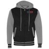 Unisex Heavyweight Varsity Full-Zip Hooded Sweatshirt Thumbnail